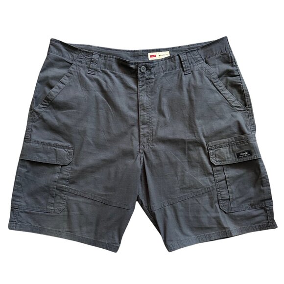 Wrangler Men's Cargo Shorts, Charcoal Gray, Waist 40" - Picture 1 of 5